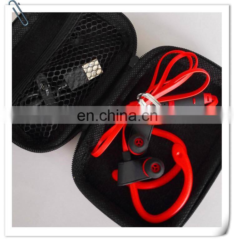 BT 4.1 sports earphone phone calling long music time wireless ear phone with portable box