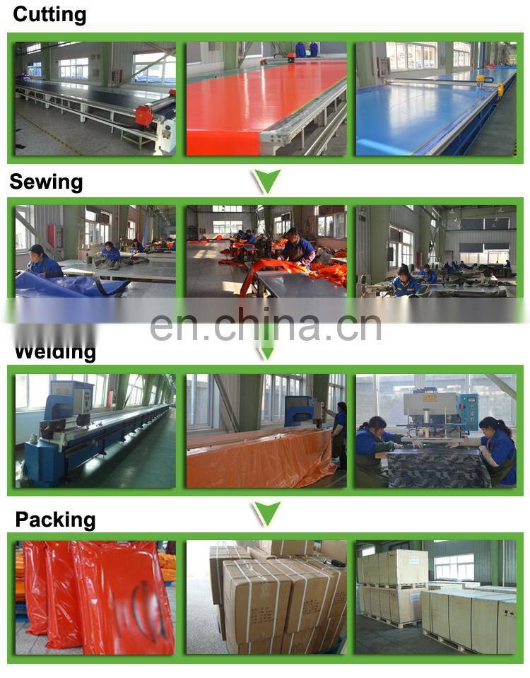 16x27 4ft Drop 18oz Vinyl Flatbed Tarps, pvc vinyl truck tarpaulin