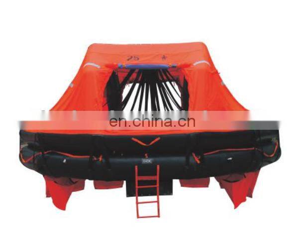 Marine 12 to 25 Persons Davit-launched Inflatable Liferaft