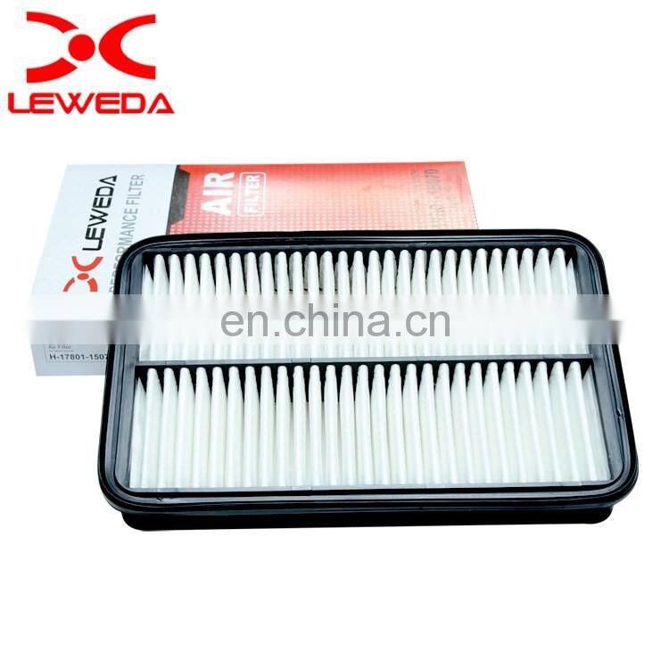 Handsome Hall Filters Leweda Air Filter 17801-15070 For Japan Car Engine