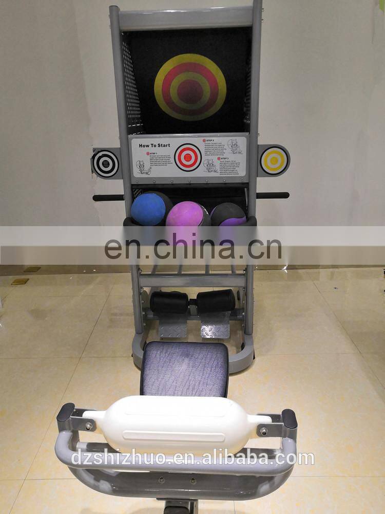 Hot sales abdominal exercise gym fitness equipment shooting machine BW812