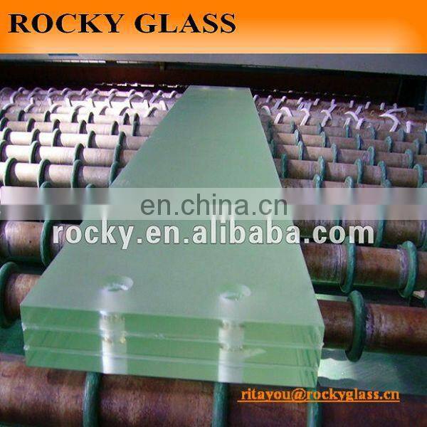 Qingdao Factory Colored Tempered Laminated Glass price