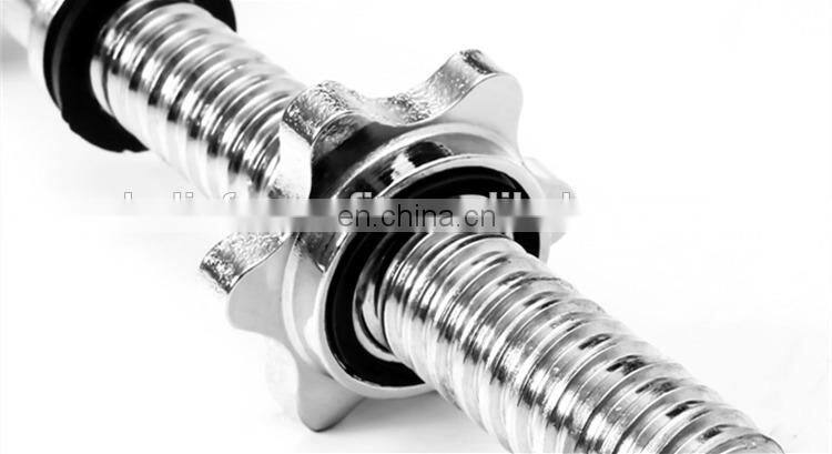 Small hole dumbbell Barbell Weight Lifting Curl Bar gym or home