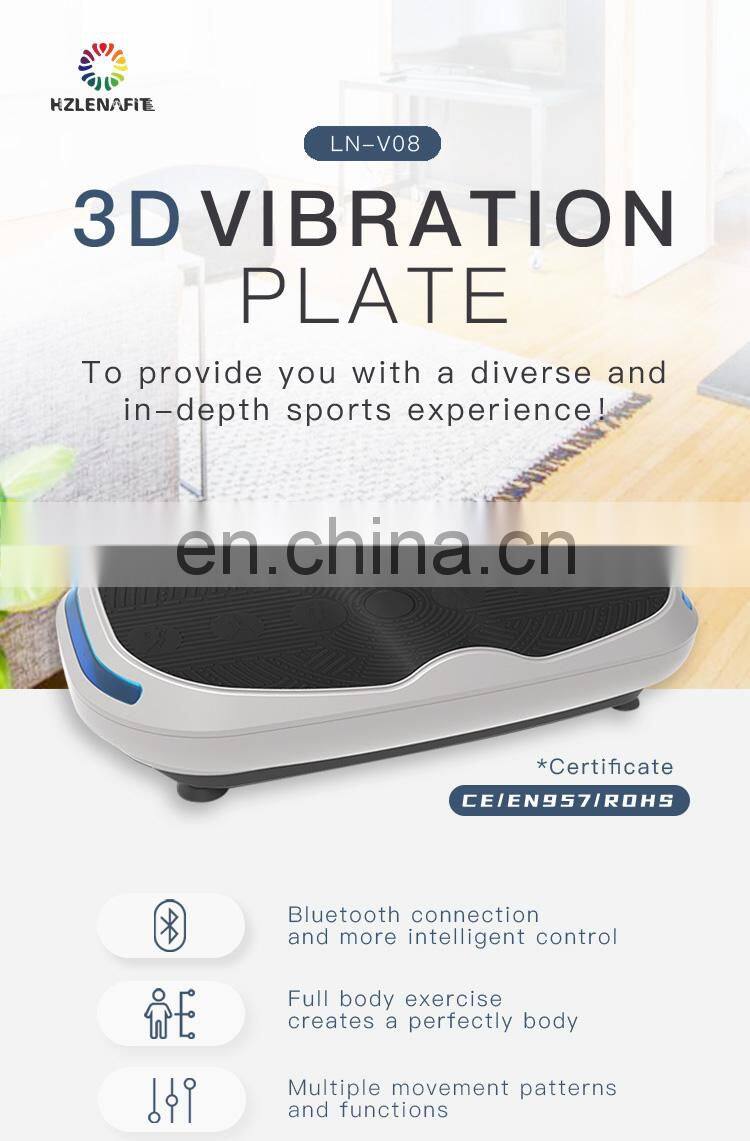 germany attached type 3 tripple motor plate vibrator with exercise seat 15-40hz