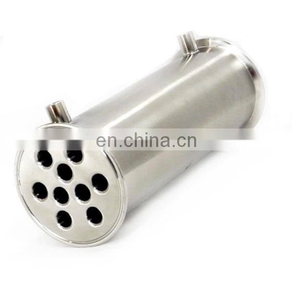 Sanitary Stainless Steel Pipe Clamp with insert with pipe hanger or with FNPT pipe for extraction rack