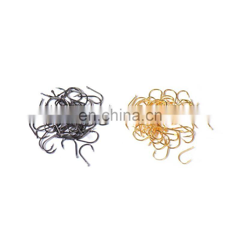 600Pcs/lot 2 Types Carbon Steel Fishing Hook 3#-12# Barb Fishhook Head Hooks With Hole Carp Tackle Box Peche