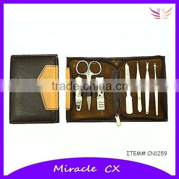 wallet design bag french manicure kit