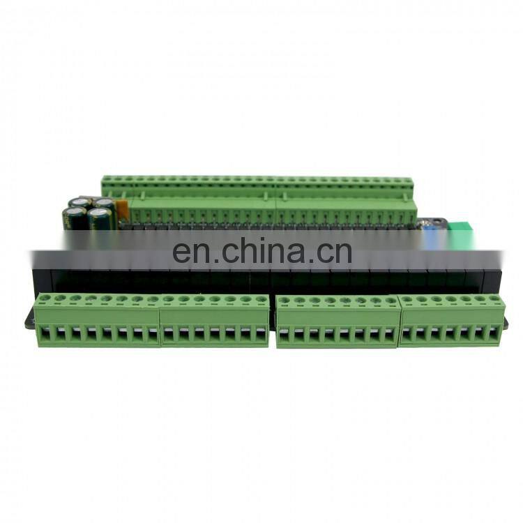 FX1N FX2N 24 Input 24 Relay Output 6 Analog Input 2 Analog Output Programmable Mini Plc Controller Board