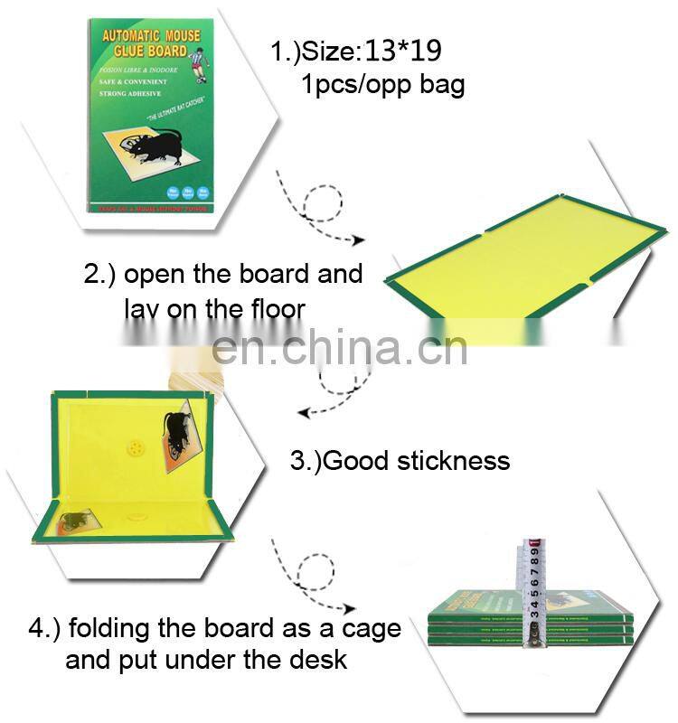 Best selling paper board mouse glue trap electronic rat trap