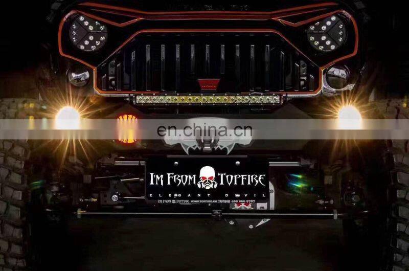 High quality lamp bead 15w For jeep for wrangler 2007-2017 round 4" 4inch car lights led headlight headlamp