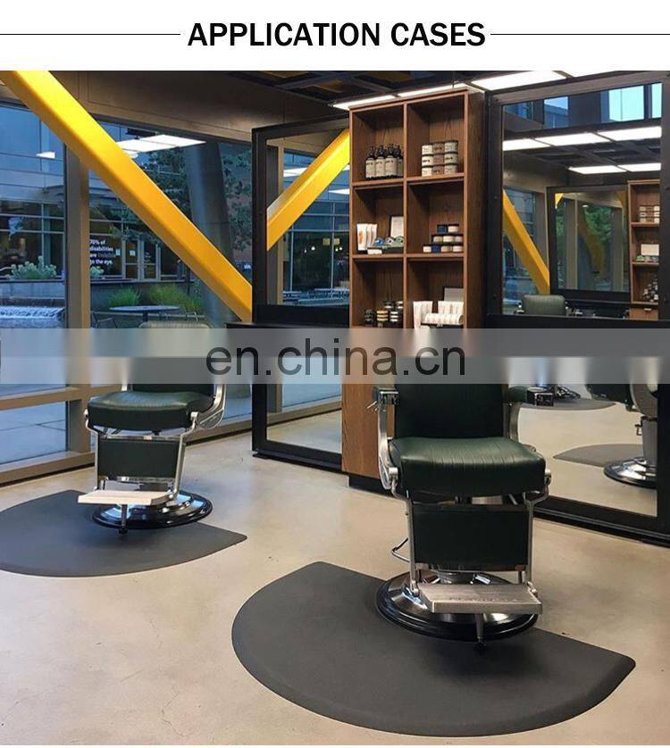 Hairdressing barber and beauty salon mat,barber salon chair anti fatigue floor mat