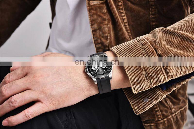 BENYAR S002 Men Quartz Watch Top Luxury Brand Chronograph Waterproof Wristwatches for Man