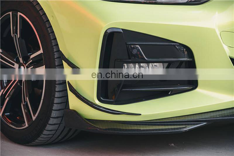 Runde Newest G22 For 2021 BMW 4 Series Carbon Fiber Front Lip 425i 430i Modified Dry Carbon Rear Lip
