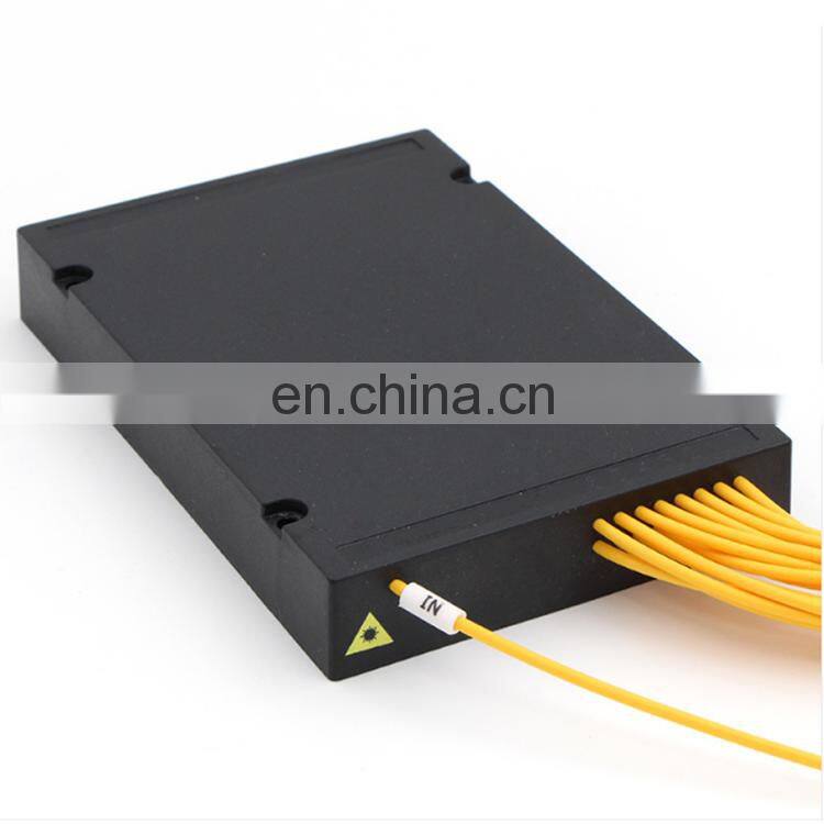 High quality ftth splitter 1:8 fiber optic PLC Steel Tube Type