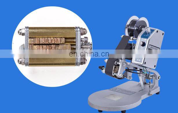 2019 hot sale Direct heat ribbon printer,date printing machine -on sale
