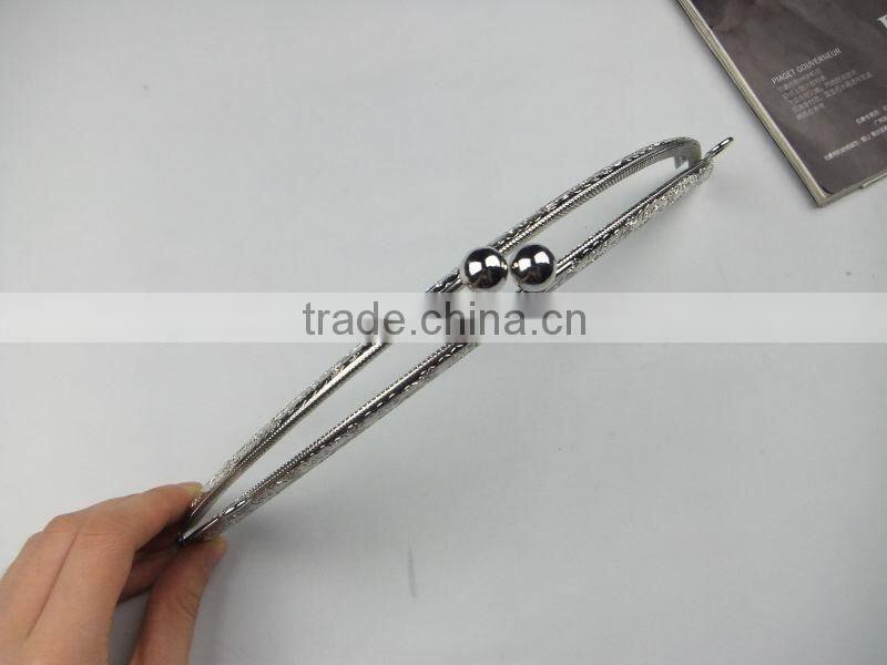 NEW !China Supplier Silver Metal Sewing DIY Frame With Clasp