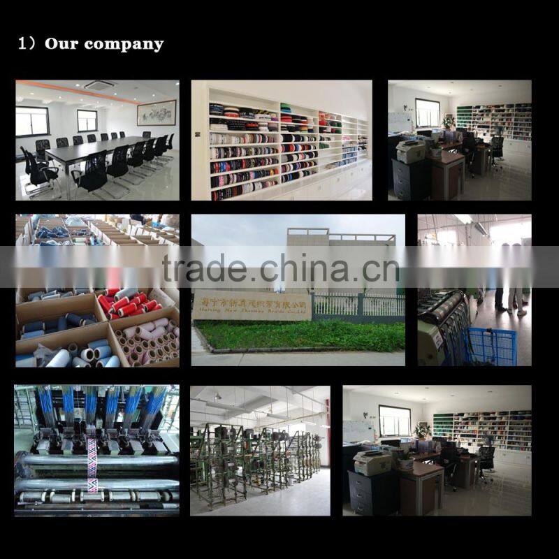 2015 good quality colorful woven pp webbing