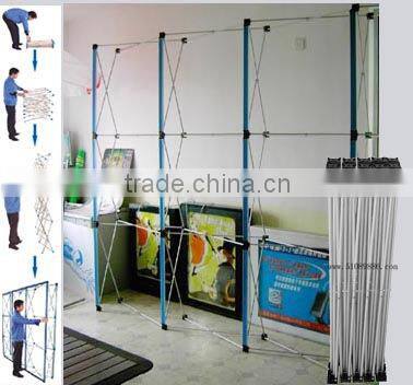 exhibition booth trade show display stand, 3*3 Trade Show pop up display backdrop wall