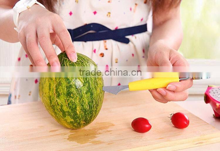 Watermelon Slicer Corer. Stainless Steel Watermelon Server + Melon Baller. Fruit Carving Knife, Cutter, Peeler, Ice Cream Scoop.