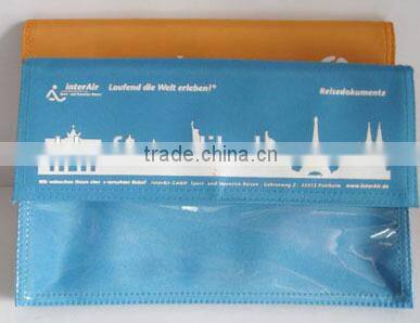 Hot selling printed clear passport holder