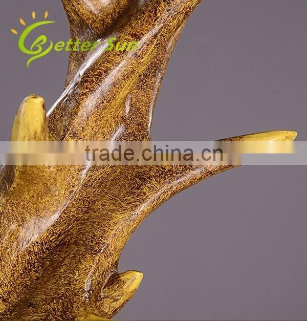 New Modern Deer Antler Chandelier Rustic Ceiling Lamp Made in China