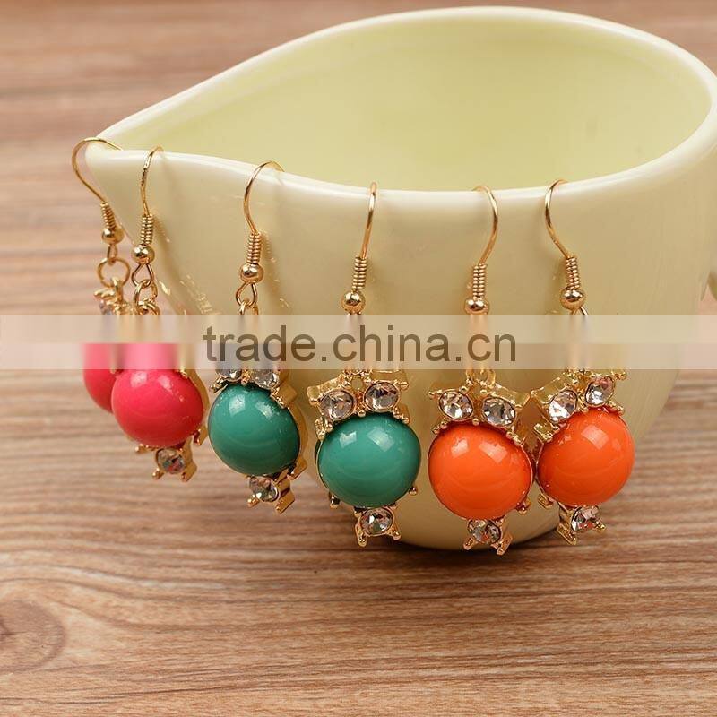Bulk Colored Stones Choker Necklaces 2016 Crystal Statement Necklace