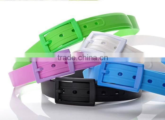 Fashion eco-friendly belt silicone for men