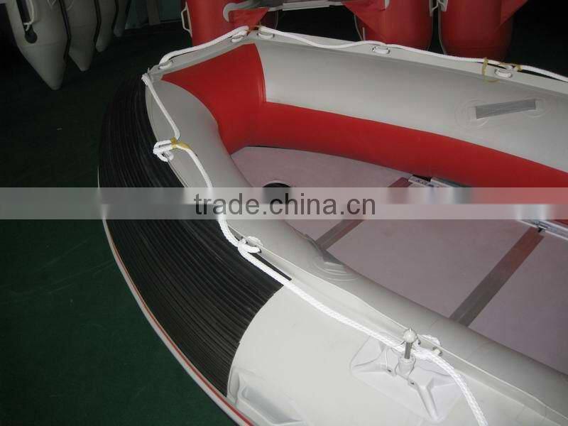 Hypalon/PVC CE Plywood floor 380 Foldable Inflatable Boats assist boat