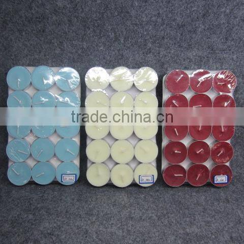 colorful tealight candles/scented candle/aroma candle