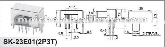 CCC 0.5a on off slide circuit breaker lock