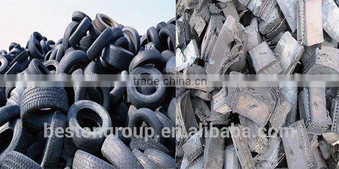 Competitive supplier of mobile crusher plant for sale new tyre shredder production line