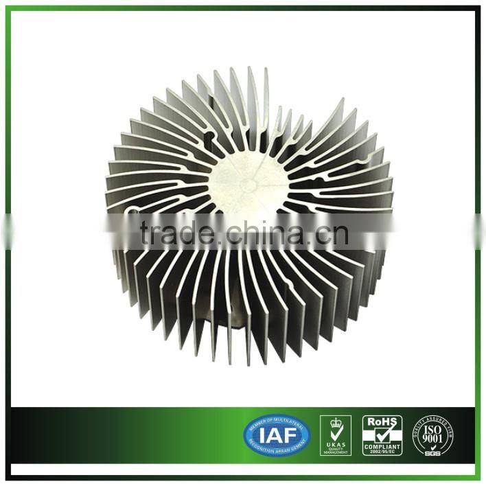 Aluminium Extrusion Heat sink for Led lamp