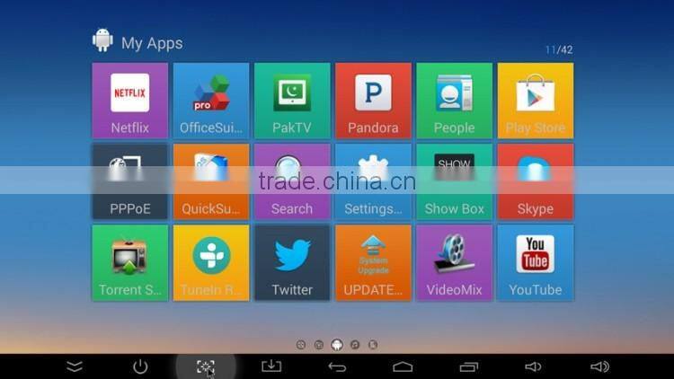 1080P Output WiFi Bluetooth OTT M8S Android Smart TV Box Android