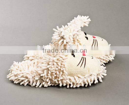 Fuzzy Bunny Slippers