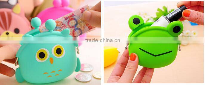 Wholesale Silicone rubber squeeze change wallet/silicone jelly wallets