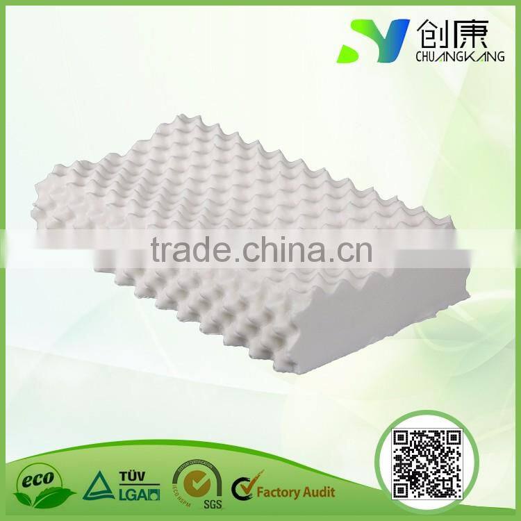 High quality cheap wholesale relieving pressure natural latex pillow thailand