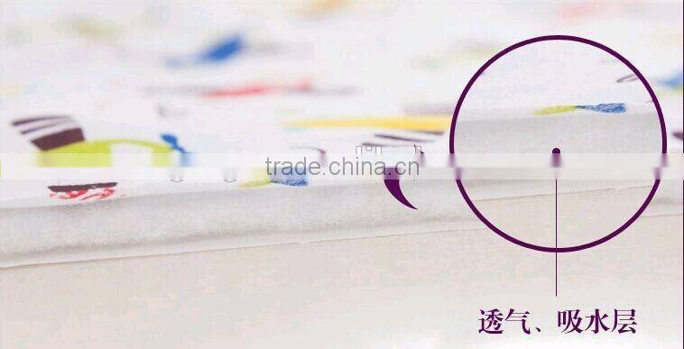 VGERGER Popular Customized size bed Bed waterproof pad with floral Made in China