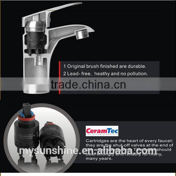 SS804G-D Modern design stainless steel Kitchen faucet Lead free Kitchen mixer
