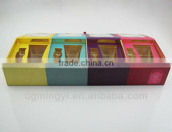 long cosmetic box set with blister