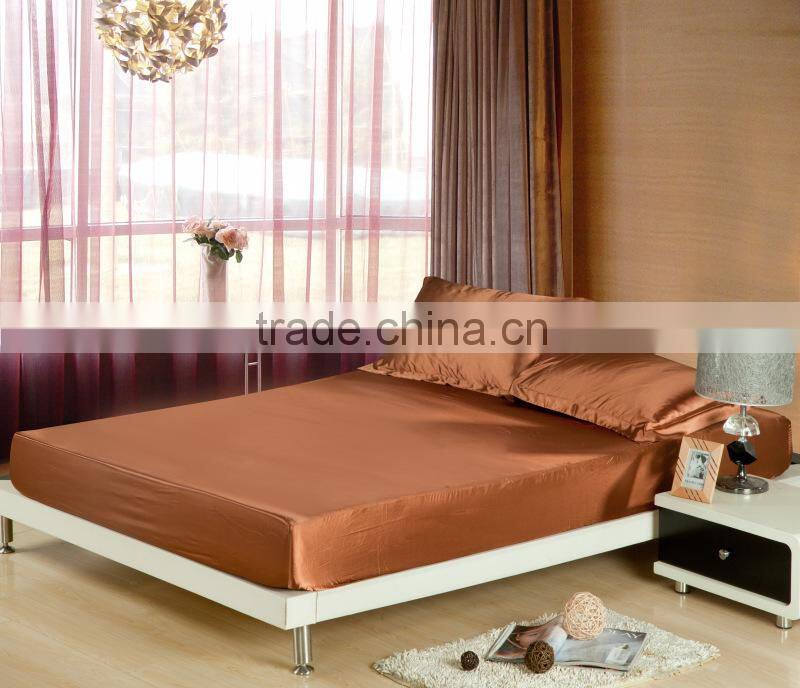 china supplier wholesale thai silk bed covers, fitted bed skirt, fitted cover, silk mattress protector