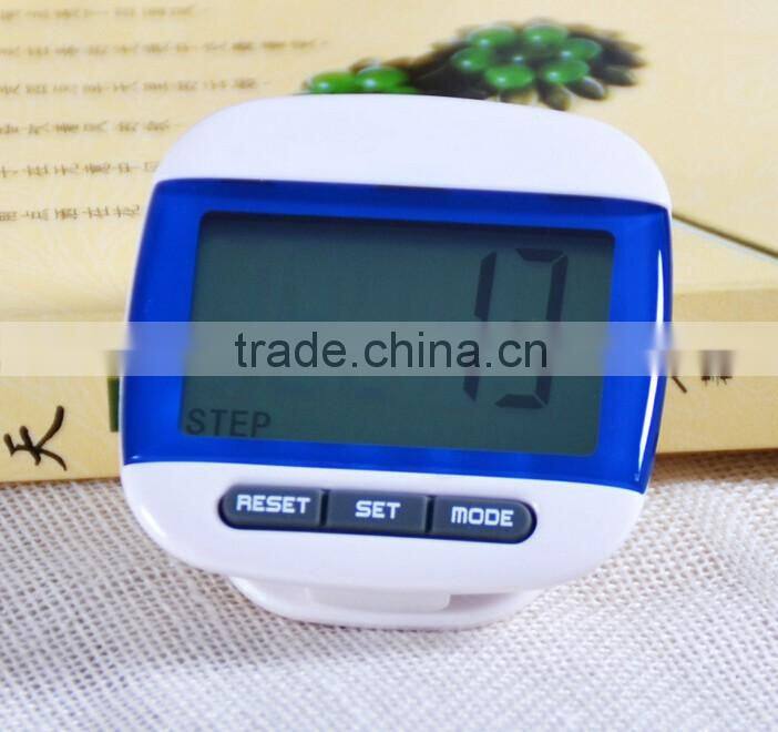 Hot selling lcd gps pedometer pedometer for runner