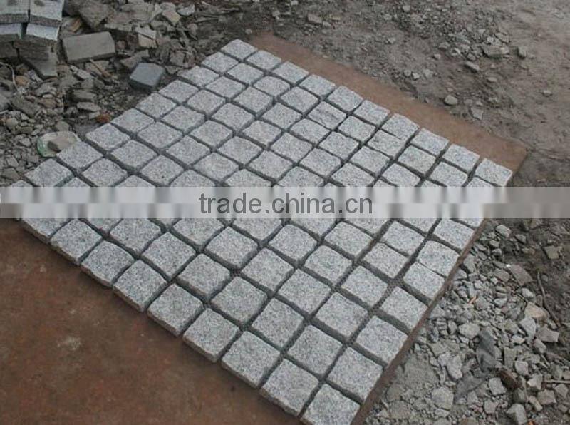 china cheapest grey granite cube for paving