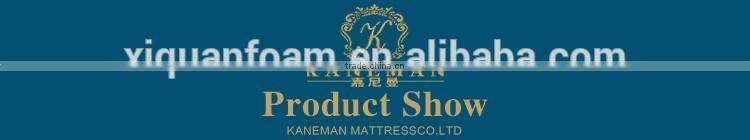 Anti bedsore gel memory foam latex mattress roll up in to a box