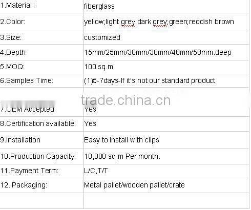 "FRP Anti-Slip Decking Walkway Grating "
