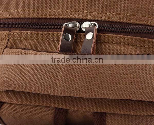 high quality canvas women backpack bag/wholesale backpack/fashion canvas women backpack bag