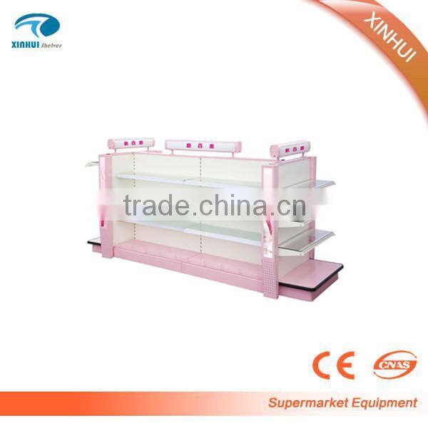 HOT SALE new style and fashion supermarket gondola shelf for cosmetic