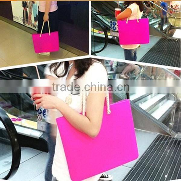 Silicone Tote bag,Lady's Silicone Beach Bag,Gummy Tote