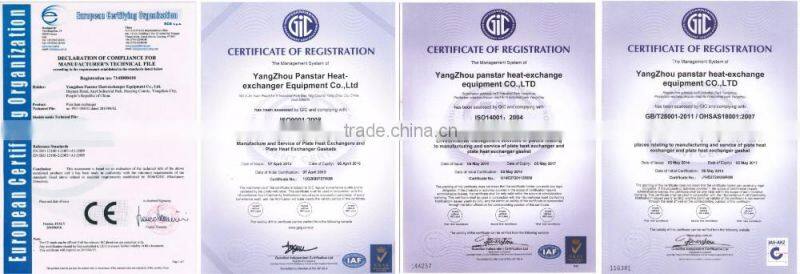 Panstar BH100BV high heat transfer efficiency mixed type heat exchanger