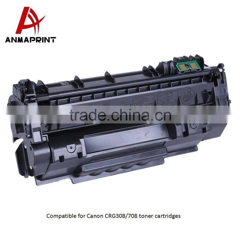 Alibaba Compatible toner Cartridge CRG-308/508/708 Laser Printer Cartridge compatible for Canon Printers