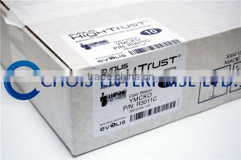 Evolis R3011 YMCKO Ribbon for Pebble 4 Printer